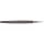 Nicholson Hand File, American Pattern, Rasp Cut, Half-Round