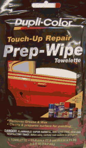 Touch-Up Repair Prep-Wipe Towelette by Dupli-Color