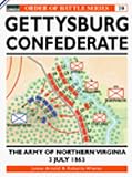 Gettysburg July 3 1863: Confederate: The Army of Northern Virginia (Order of Battle)