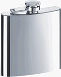 Buy Visol Stainless Steel Satin Finish 6 Oz Flask