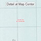 USGS Topographic Quadrangle Map - Lincoln City, Oregon
(Folded/Waterproof)