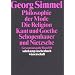 Gesamtausgabe in 24 B�nden: Band 10: Philosophie der Mode (1905). Die Religion (1906/1912). Kant und Goethe (1906/1916). Schopenhauer und Nietzsche (1907): BD 10 (suhrkamp taschenbuch wissenschaft)