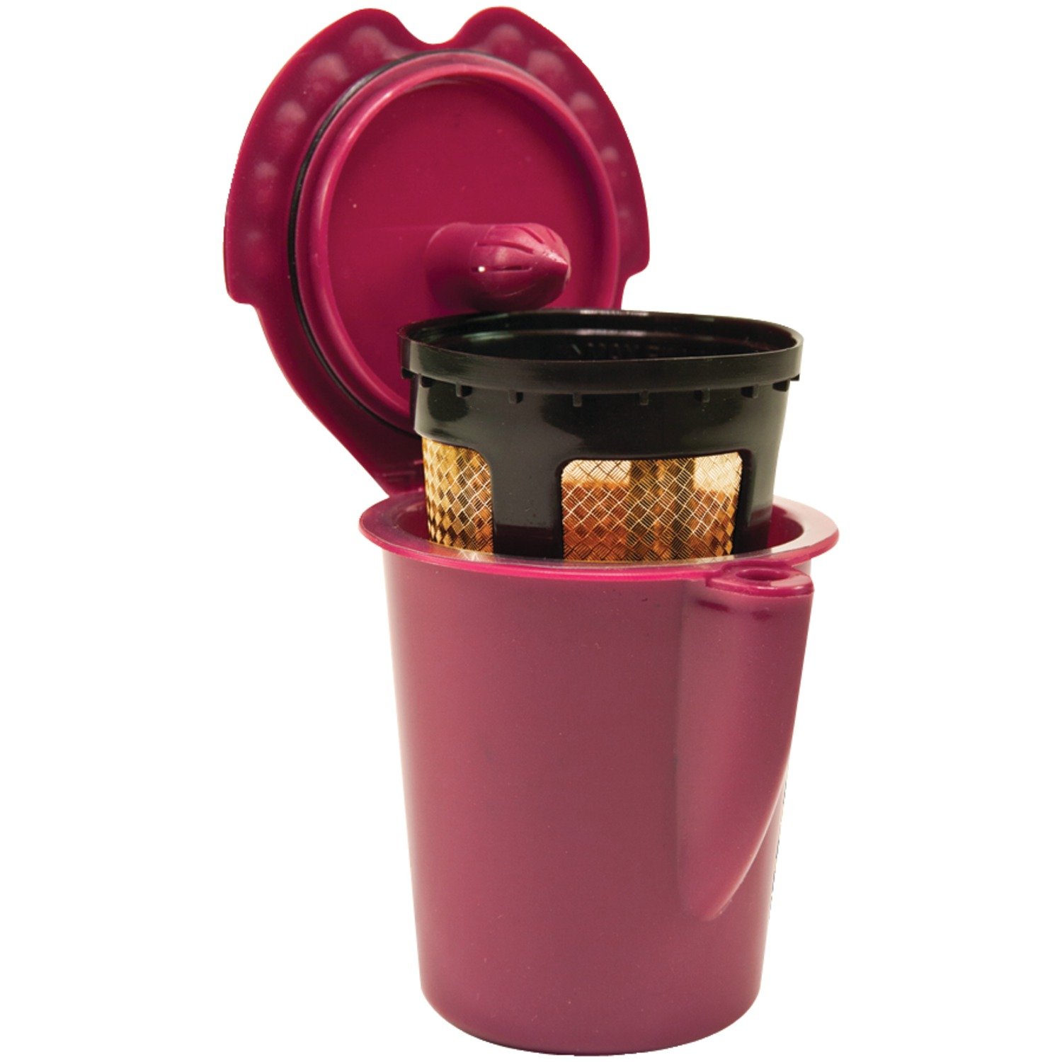 Solofill Reusable GOLD CUP 24K Plated Refillable Filter Cup Keurig