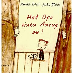 Hat Opa einen Anzug an?