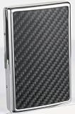 Visol Carbon Fiber Stainless Steel Cigarette Case