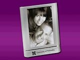 University of Nebraska - Trillium Picture Frame - Laser Engraved