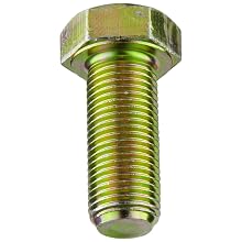 Grade 5 Zinc Yellow-Chromate Plated Steel Hex Cap Screw