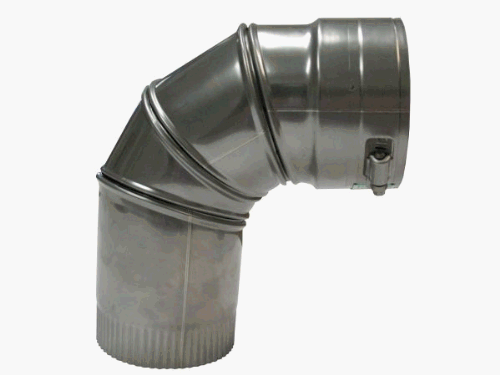 Chimney Plus 300606 Protech 6''x 90 Degree Elbow AL29-4C