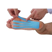 3B Scientific Blue Cotton Kinesiology Tape, Bulk Roll, 2" Width x 101' Length