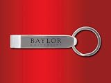Baylor - Bottle Opener Keychain - Laser Engraved