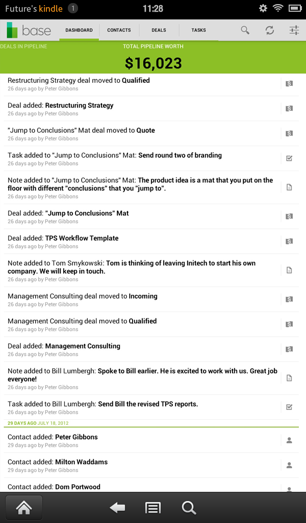 Amazon.com: Base CRM + Sales Tracking: Appstore for Android
