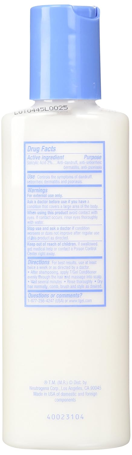 Amazon.com : Neutrogena T-Gel Treatment Conditioner, 4.4 Fluid ... Amazon.com : Neutrogena T-Gel Treatment Conditioner, 4.4 Fluid ...