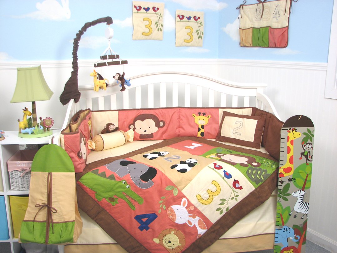 Summer Infant Monkey Jungle Baby Bedding Baby Bedding and Accessories