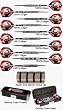 PIRANHA 90% TUNGSTEN RAZOR GRIP STEEL TIP DARTS