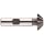 Niagara Cutter CH126 Single Angle Shank Type Chamfering Cutter, High Speed Steel, Uncoated (Bright), Weldon Shank, 45 Degree Angle, 1" Cutter Diameter, 10 Tooth, 5/16" Width