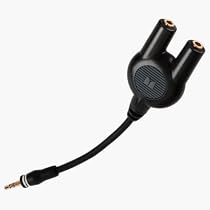 Monster MusicShare Headphone Y-Splitter with Volume Control/Mute for Zune