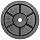 Timing Belt Pulley Lexan Polycarbonate, 3mm Pitch, 33.6mm Diameter, 6mm Bore, Single Flange, 9mm Wide Belt