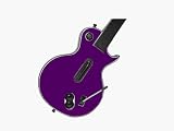 Guitar Hero III 3 (GH3) for Xbox 360 or PS3 Skin - NEW - POPPIN PURPLE system skins faceplate decal mod