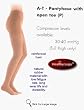 503P Sigvaris Pantyhose Style Open Toe 30-40mmHg