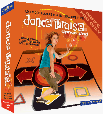 Childrens Toyshop  Toys : CHRISTIAN COMPUTER GAMES Dance Praise Dance Pad