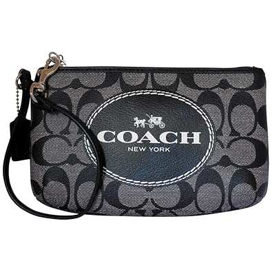 coach wristlets black