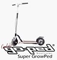 Go-Ped Super Grow-Ped Kick Scooter (Sinister Black)
