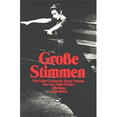 Gro�e Stimmen: Von Enrico Caruso bis Jessye Norman