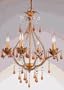 AF Lighting Josephine Four Light Chandelier
