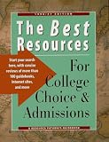 Best Resources for College Choice & Admissions (Resource Pathways Guidebook)