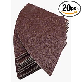 Fein 63717188011 120 Grit Velcro Sanding Finger Sandpaper (20-Pack)