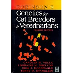 Robinson's Genetics for Cat Breeders and Veterinarians