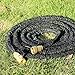 Crenova 50 Feet Garden Expandable Hose Compatible with 3/4 inch Sprayer Nozzle with Brass Connector and Solid Brass Ends - Double Latex Core - Extra Strength Fabric (Spray Gun is NOT Included)