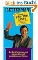 David Letterman's Book of Top Ten Lists: and Wedding Dress Patterns for the Husky Bride