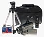 Hitachi VME545LAVP Hi8 Camcorder Package