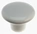 Amerock 232-WHT  White Ceramic Knob