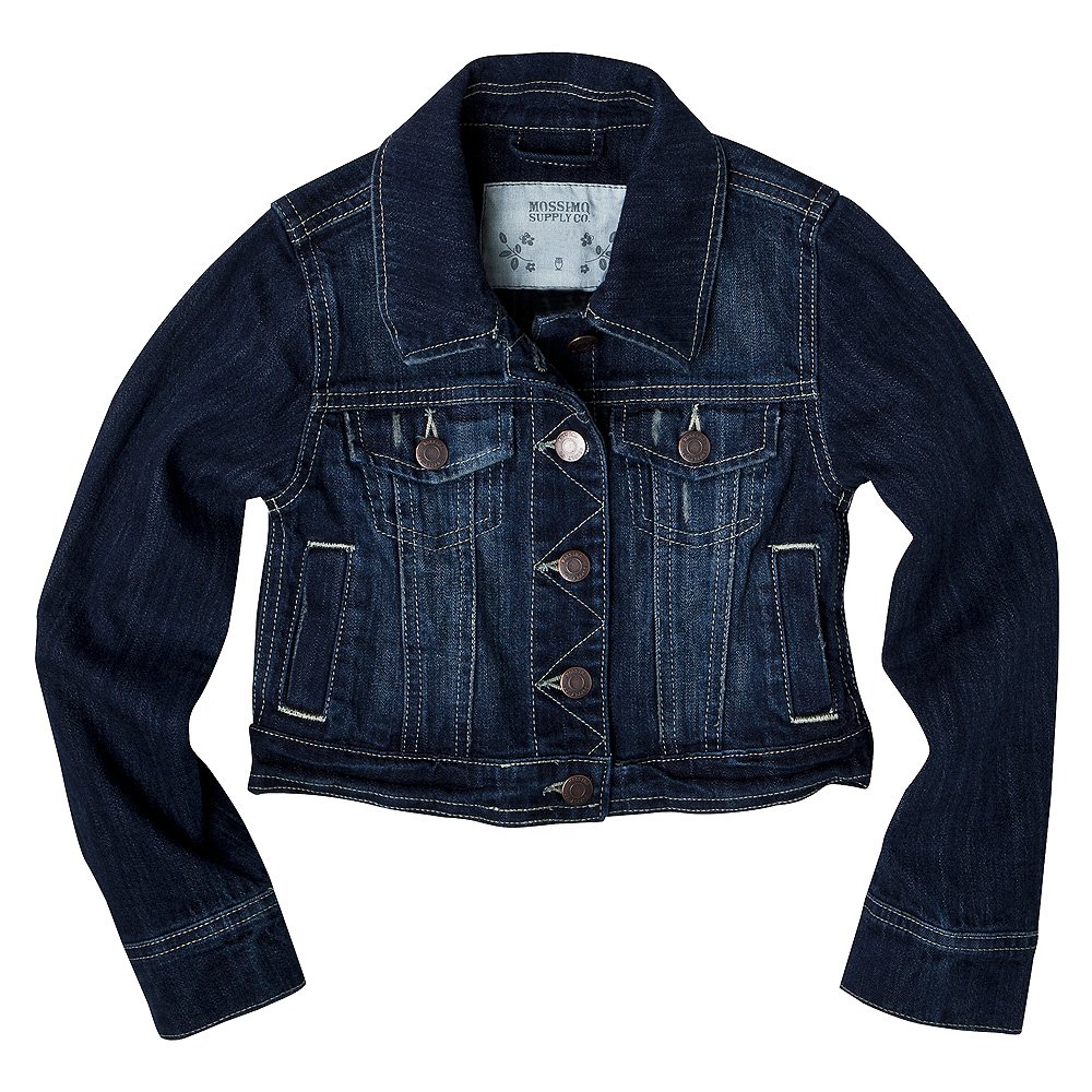 Girls Mossimo Supply Long Sleeve Denim Jacket