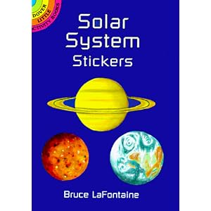 Solar System Stickers (Dover Little Activity Books) (Paperback)