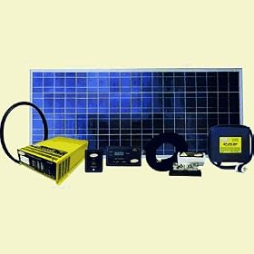 Go Power! WEEKENDER SW 120 WATT SOLAR KIT WITH GP-SW1500-12, GP-SW-REMOTE, GP-DC-KIT-3, AND GP-TS