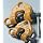 Elephant Lifting WF-2 Screw Type Clamp, 2 ton Capacity, 0.003" - 1-49/64" Jaw Opening, Made in Japan