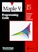 Books : Maple V Programming Guide (Version A): Release 5
