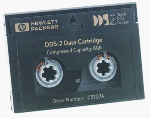 Hewlett Packard C5707A 4mm DDS-2 Data Cartridge 8GB (Single)