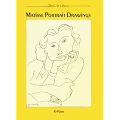Matisse Portrait Drawings: 45 Plates (Dover Art Library)