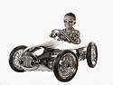 Pedal Racers - Chrome, by American Retro