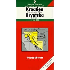 Freytag Berndt Autokarten, Kroatien: South (Maps & Atlases)
