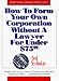 Book How to Form Your Own Corporation Without a Lawyer for Under $75.00 (3rd ed)