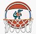 PTC Intl 13061 Florida Gators Pebble Basketball Hoop