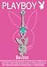 PLAYBOY CLEAR PAVE BUNNY HEAD BELLY RING WITH BLUE ZIRCON