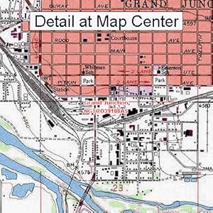 Amazon.com : USGS Topographic Quadrangle Map - Grand Junction, Colorado ...