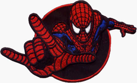  Spider-Man - With Hand Outstretched - Embroidered Iron On or Sew On Patch