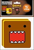 Domo-Kun Face Beverage Coaster Set DBC17